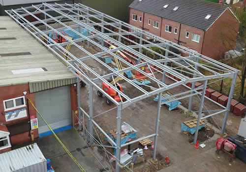 structural design for industrial units in Bolton Bury Manchester